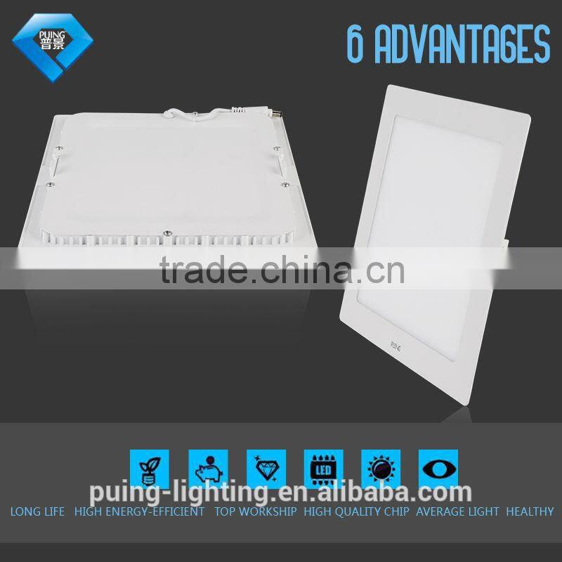 wide voltage 85-265 led panel light 12w round flat panel led lighting SMD 2835