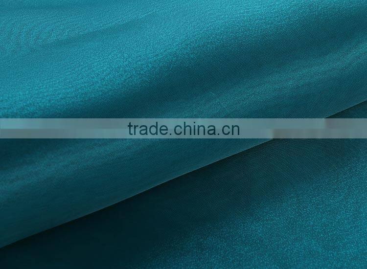Factory direct design anti static smooth shaoxing fleece polyester crystal textil fabric