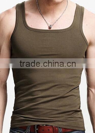 Professional factory cheap price high quality customized OEM service export 100 cotton tank top