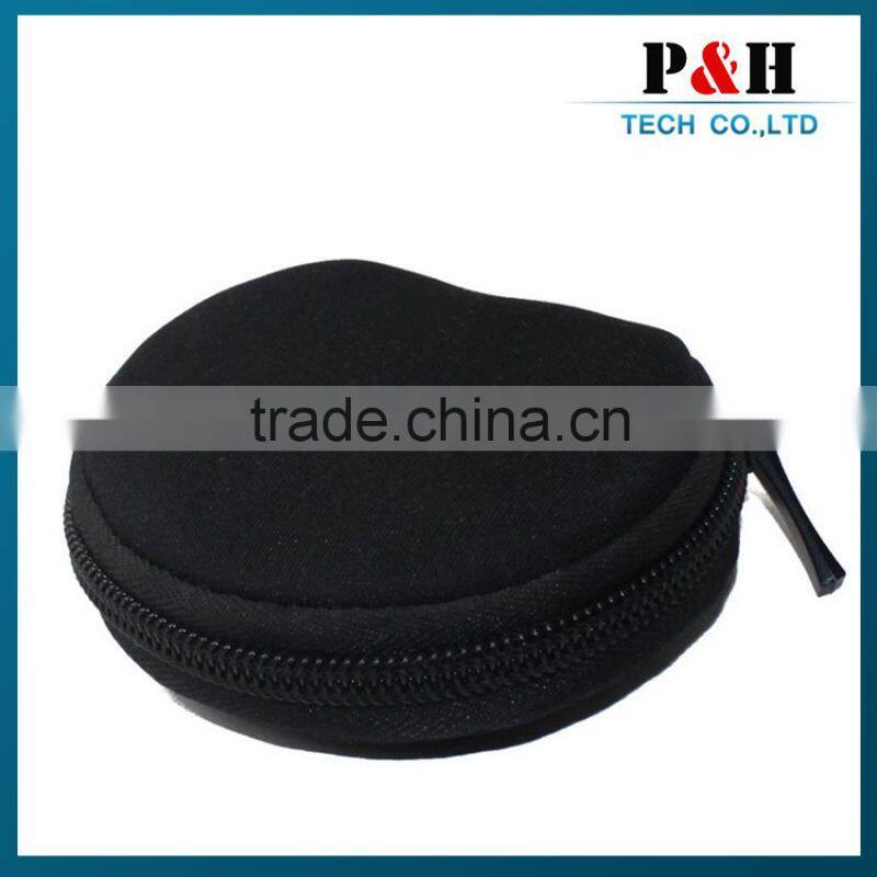 Candy Color Hard Case Cable Earphone Headphone Storage Bag