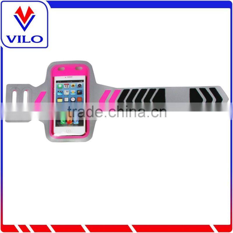New Arrival Reflective Lycra Running Armband Case For iPhone 6