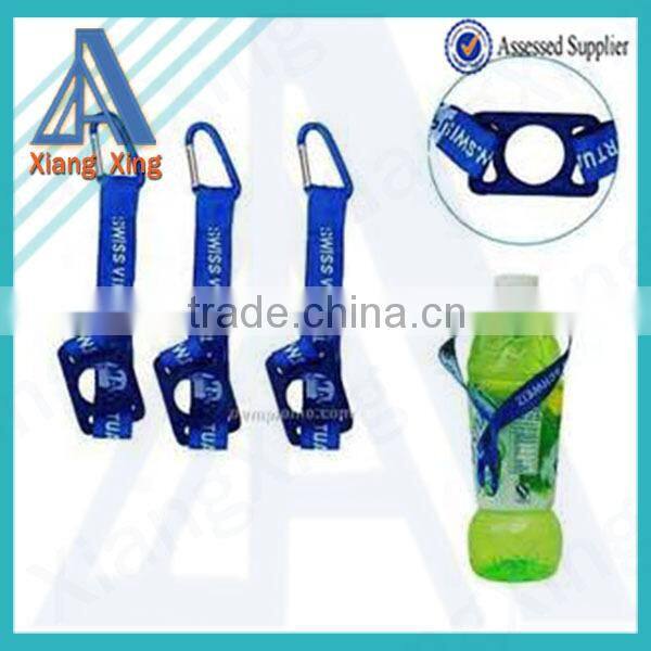 Novelty Green Exibitional product cheap PVC wine glass lanyard created your owner brand