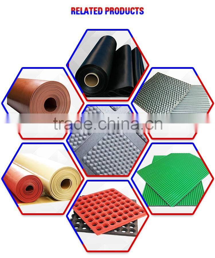 Orange Peel pattern Leather finished rubber matting