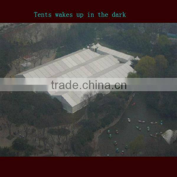 Aluminum frame pavilion tent with windows for outdoor party