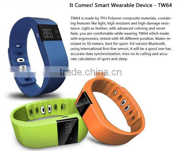 New arrival smart wristbands sport fitness bluetooth smart bracelet 2015 new products