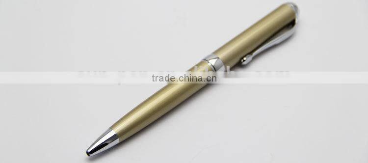 new arrival luxury gold metal ball pen