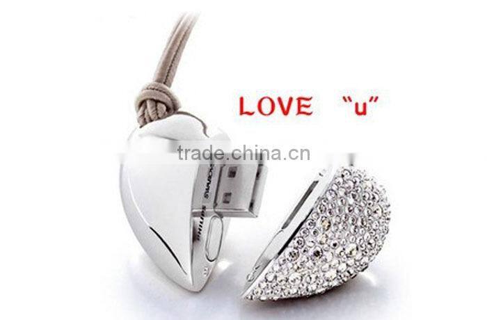 Heart shape USB Pen Driver