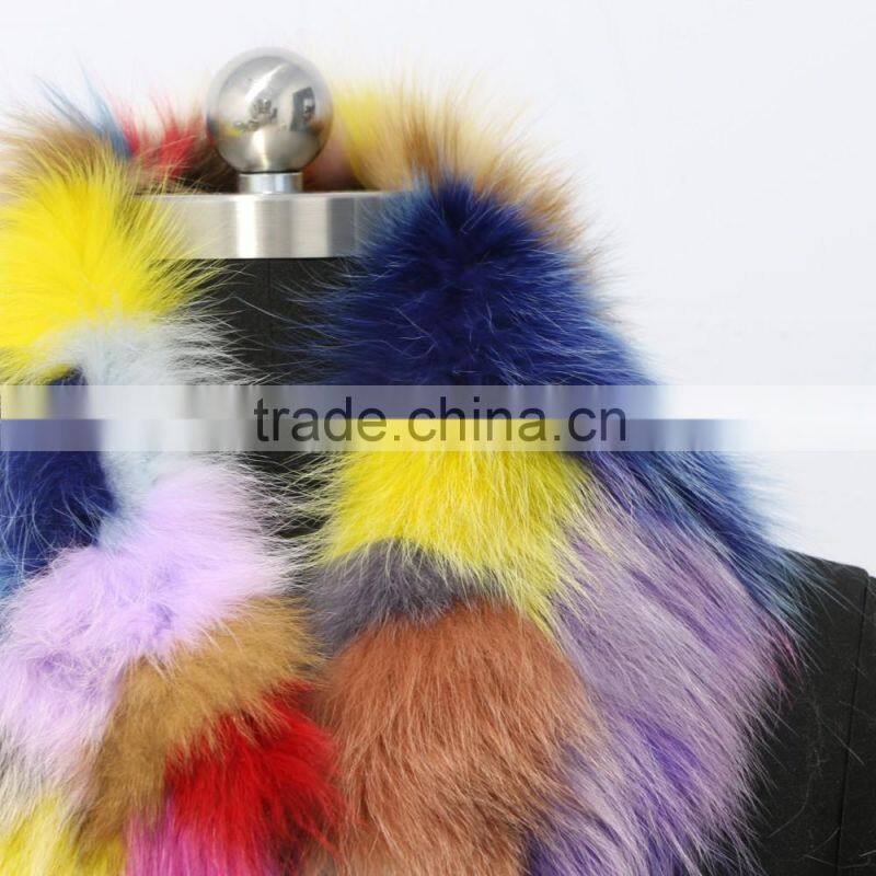 RC05 Full raccoon fur collar high quality