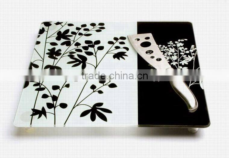 High Quality Tempered Glass Cutting Board for Kitchen Use