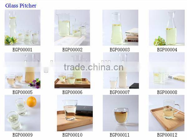 China wholesale beverage liquor drinking dispenser 1200ml glass bottle