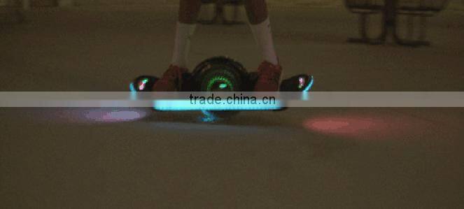 2016 Wholesale Hover board One Wheel Hoverboard Electric Skateboard Smart Balance Scooter with Led Lights and Marquee