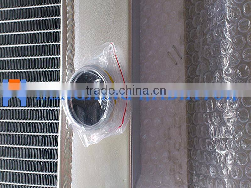 Motorcycle racing aluminum water radiator