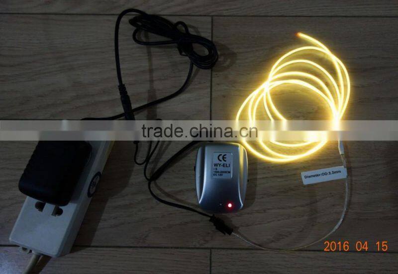 AC110V-240V Sound control INVERTER"Polar light 3"OD:2.6mm White EL WIRE