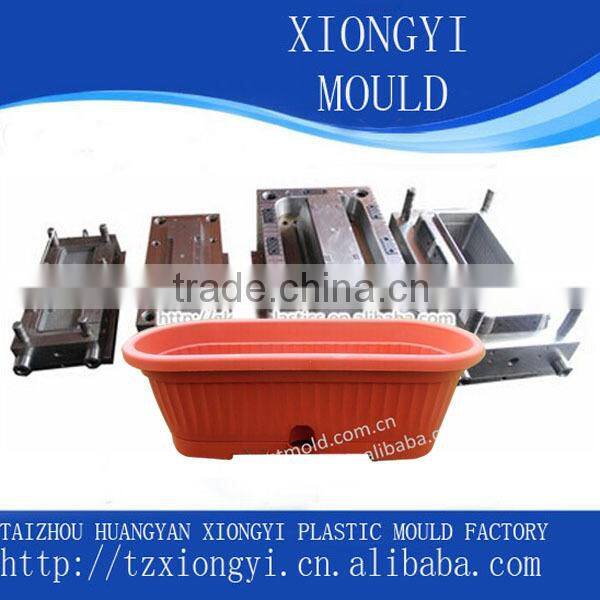 custom EU standard plastic fashional garden flowerpot mould manufacturer