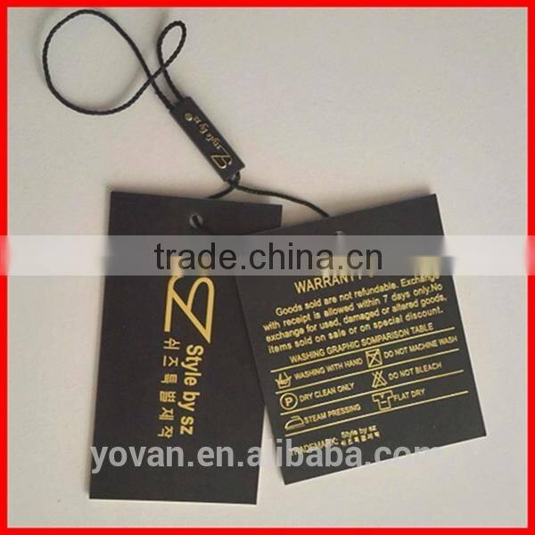 New China Fashion and Cheap Price Tag Recycled Paper Custom