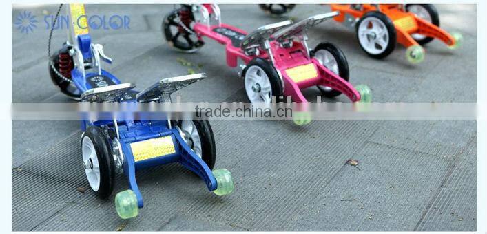 New three wheel scooter with pedal for wholesale