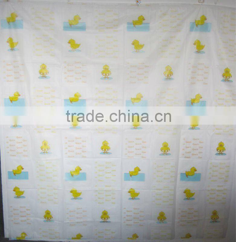 printed dairy cattle shower curtain sell hot in the uk