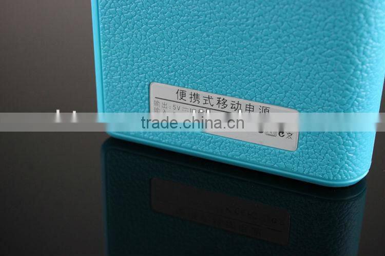 2015 newest gift design super wallet mobile power bank 20000mah