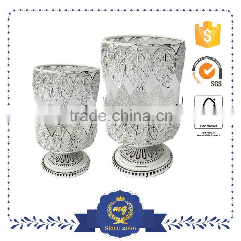 Metal White Carved Decoration Antique Top Art Furniture