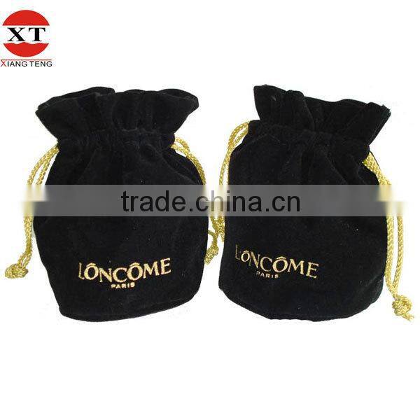 Velvet drawstring gift pouch