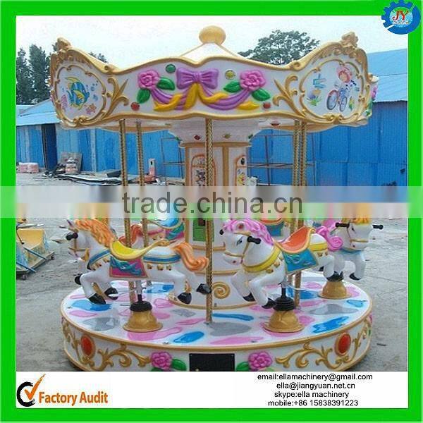coin operated kids ride carousel small kids carousel horse ride
