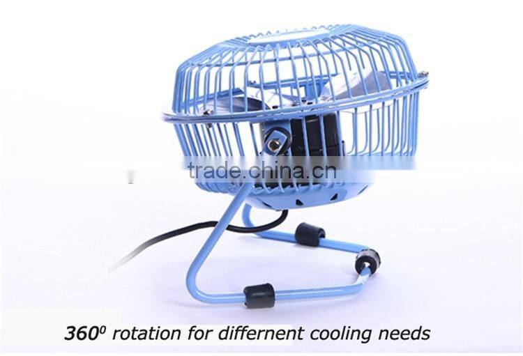 High quality Metal mini usb laptop cooling cooler fan