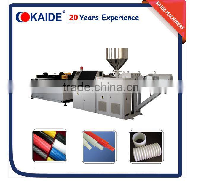 Single Wall Corrugated Tube Extruder with CE,ISO
