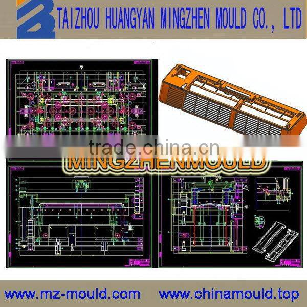 New unique air conditioner base injection mould