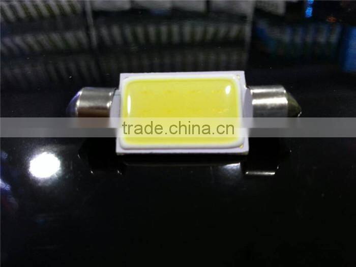 High Brightness1.5W COB Festoon Light 39MM Car Led Dome light