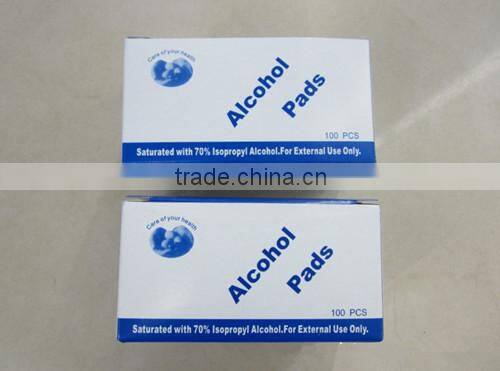 Isopropyl alcohol pad,alcohol pre pad