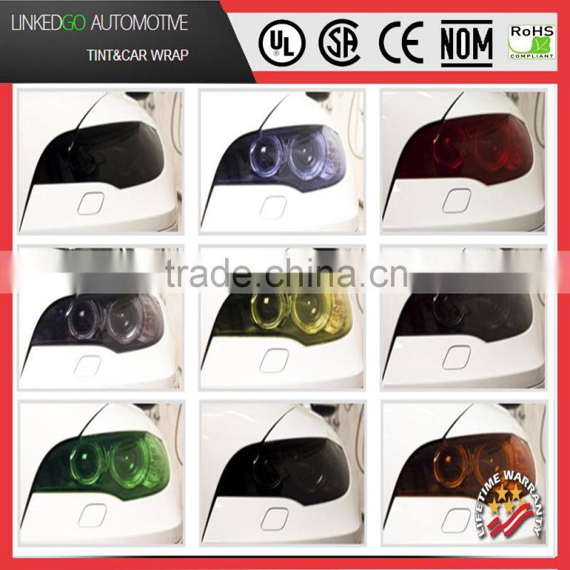 New Smoked Fog Tint Shade Taillight Headlight Film Vinyl PVC Wrap Sheet