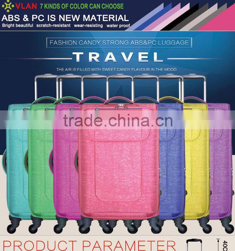 2016 new style ladies travel bags and eminent luggage price for wholesale