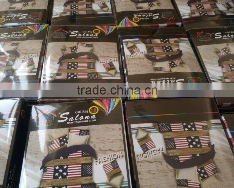India market 3pcs bedsheet set FACTORY FOR 3D BEDDING SET