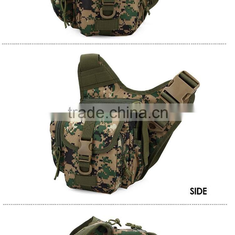Outdoor travelling bag 800D army camouflage camera shoulder bag