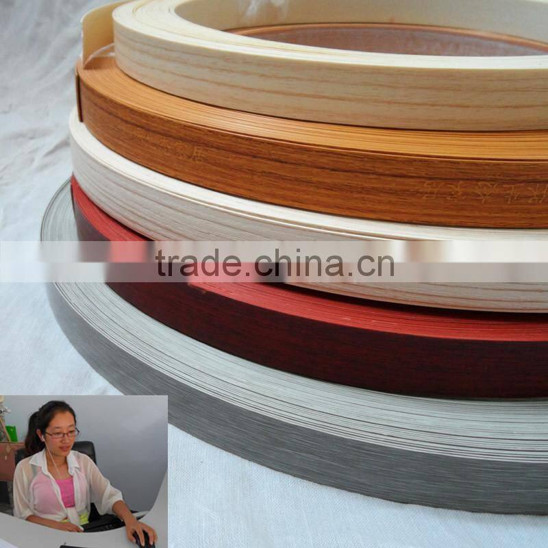 2.5mm kitchen cabinet pvc edge banding/width 5mm