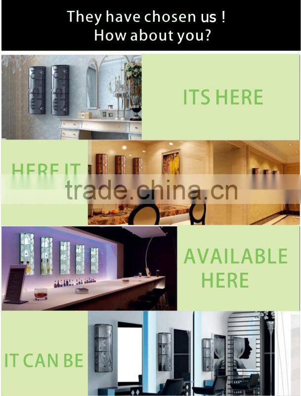 Modern cabinet hotel glass bathroom furniture