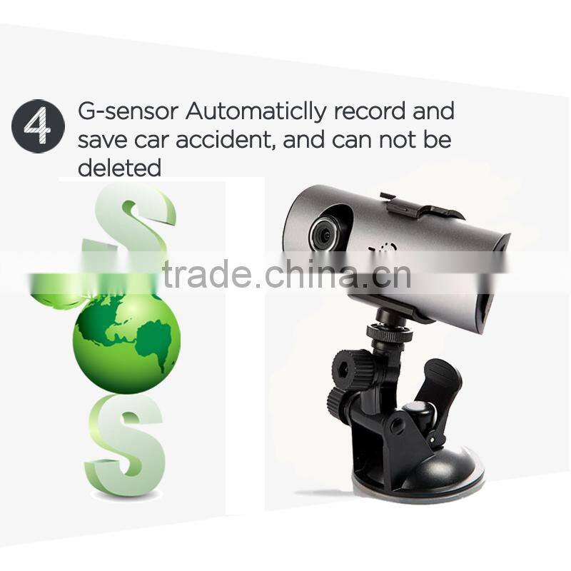 OEM Support SQ Motion Detection Dash Cam 1080p Dual Channel Car DVR With GPS Dual Channel