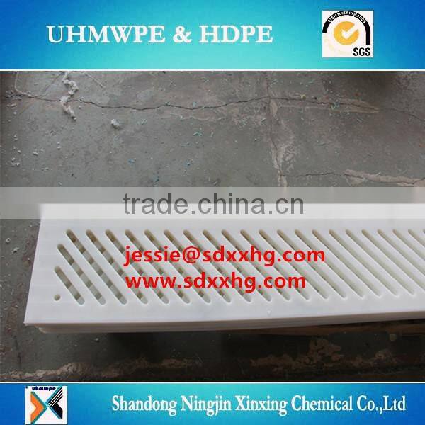 Paper machinery parts/UHMWPE Suction Box Cover/plastic sauction box cover