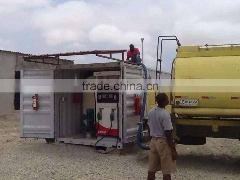 high quality skid-mounted refueling device exported to Africa