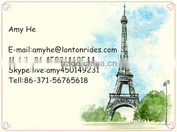 2015 factory directly supply park rides rotating Spiral Jet/Airborne Shot for sale