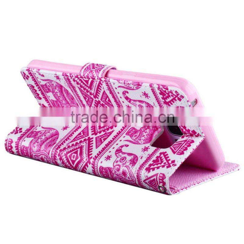 2015 Christmas Sales flip wallet leather case for samsung galaxy note 5 case for note 5