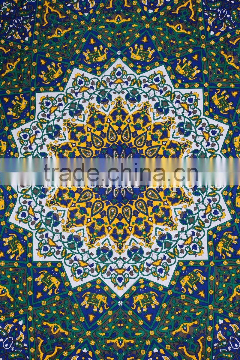 Twin Size Star Mandala Hippie Wall Decorative Art Boho Wall Hangers Tapestry