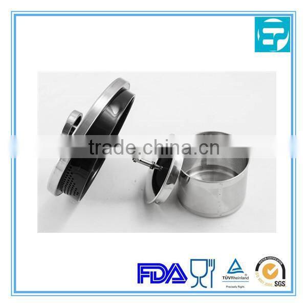 750ml borosilicate glass teapot with stainless steel infuser