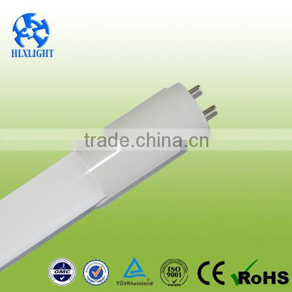 Energy saving milky cover uniform lighting 120cm 18w led tube lights