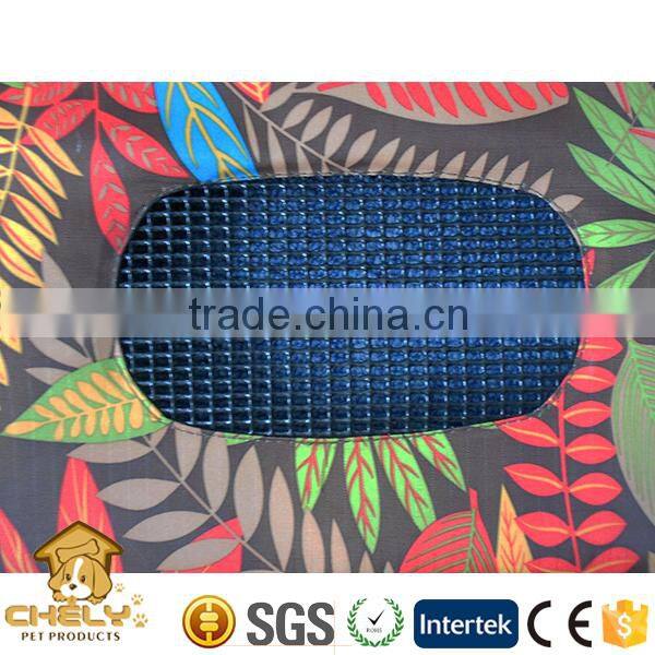 Foldable pet carrier, pet carrier bag, pet travel crate with fashion printing