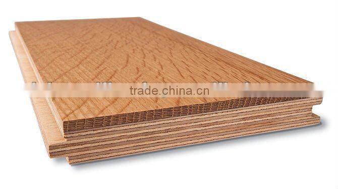 Pre finished Maple natural wood parquet