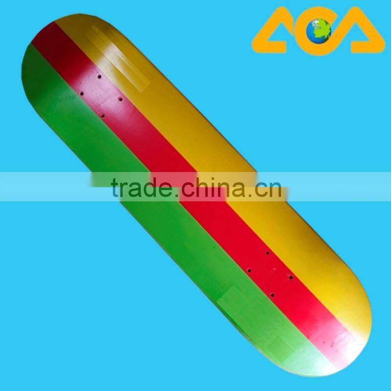 Skateboard Parts Good Quality 7 ply hard rock Canadian Maple Old School Skate board deck