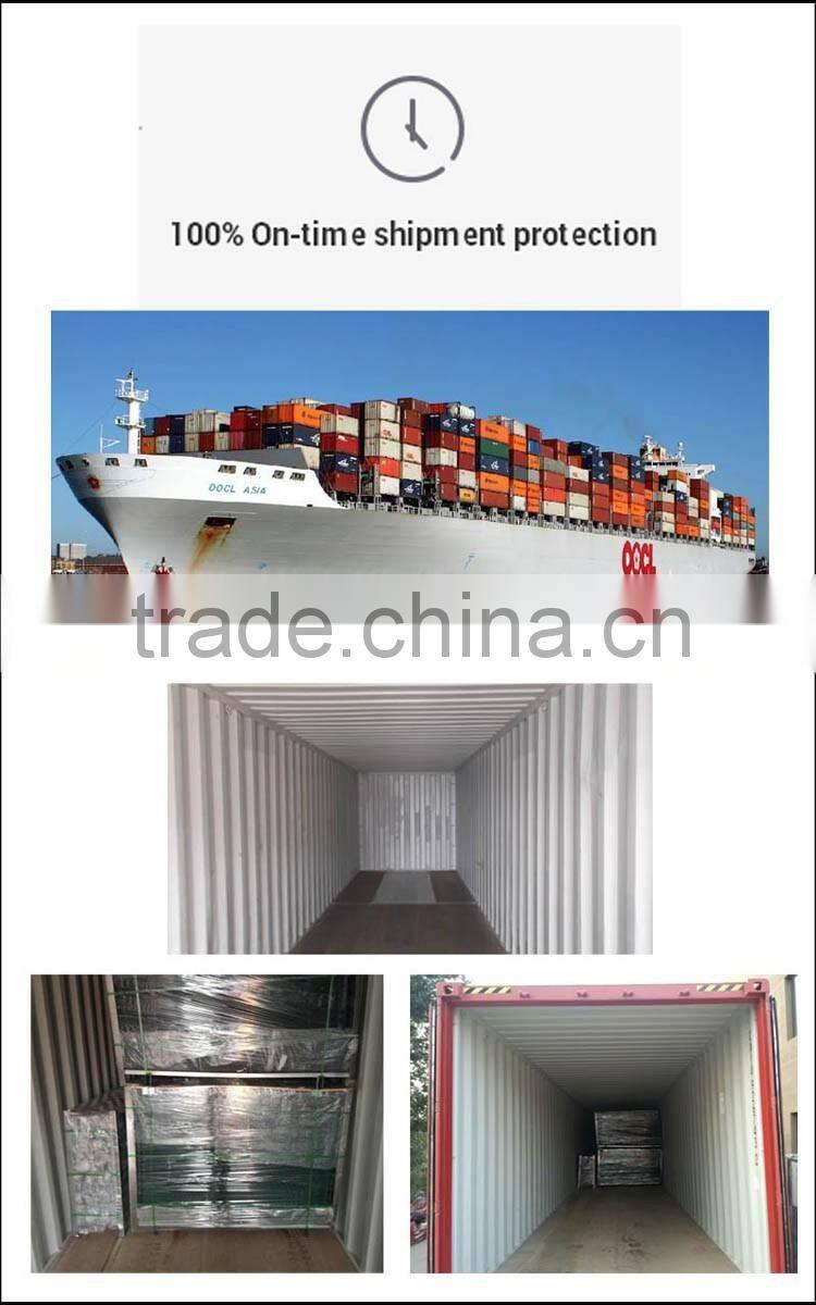 Trade Assurance dark green pvc coated Welded mesh fence