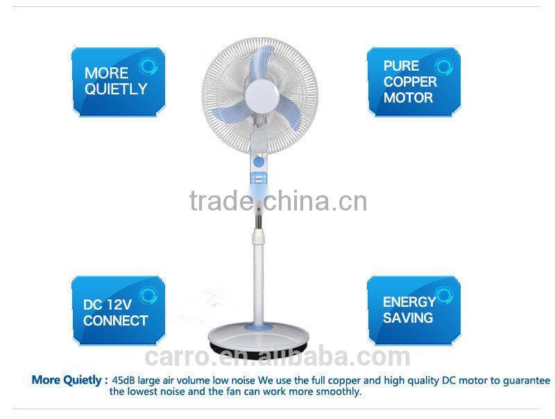 Carro Electrical 16inch 12v 15w solar powered cooling fan DC-12V16E