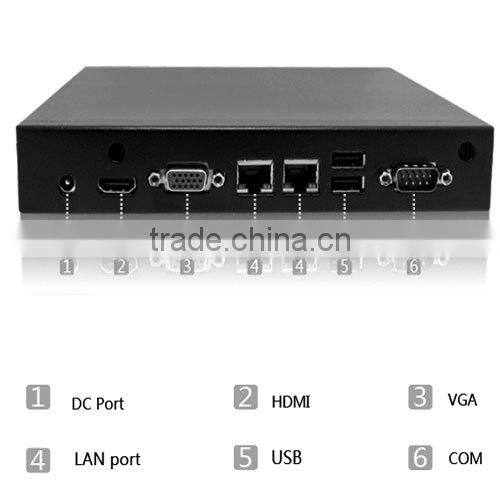 8G RAM 250G HDD Desktop Mini PC CPU Partaker N390B with Battery Powered Mini PC support HDD Bluetooth Mini PC x86